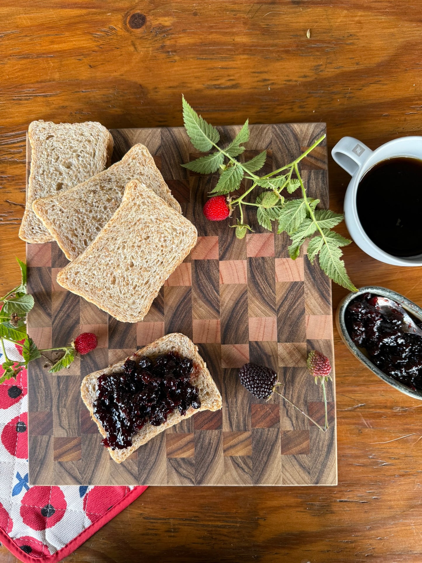Tabla de corte 30x25 endgrain